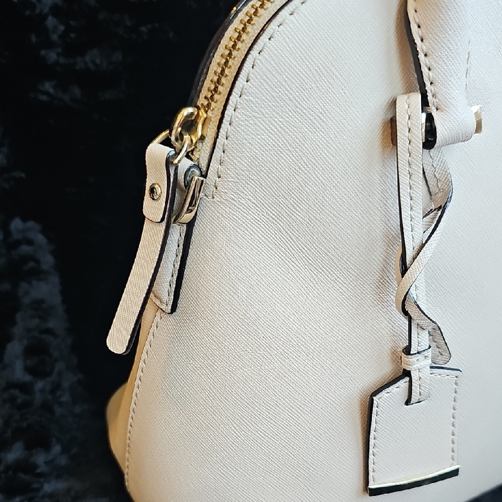 Kate Spade LIMITED EDITION Cream Satchel Bag With Crossbody Strap - Picture 6 of 16